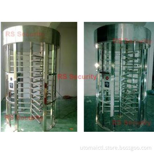 Electronic Full Height Security Turnstiles Gate For Door Ac